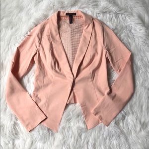 Material Girl • Sheer Back Windowpane Blazer